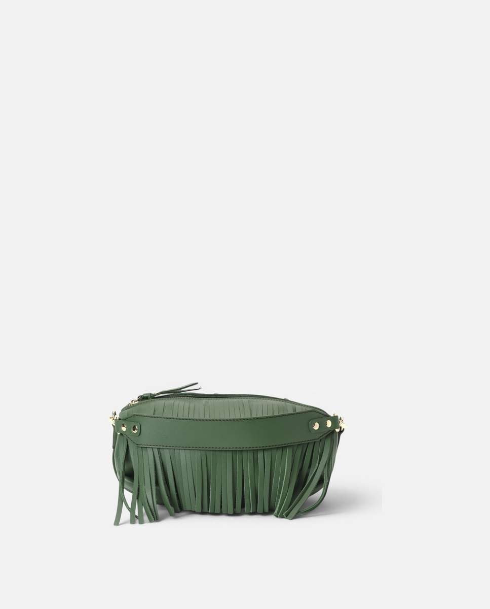Bolso de hombro scott de piel mediano - Mercules - Verde Verde-1
