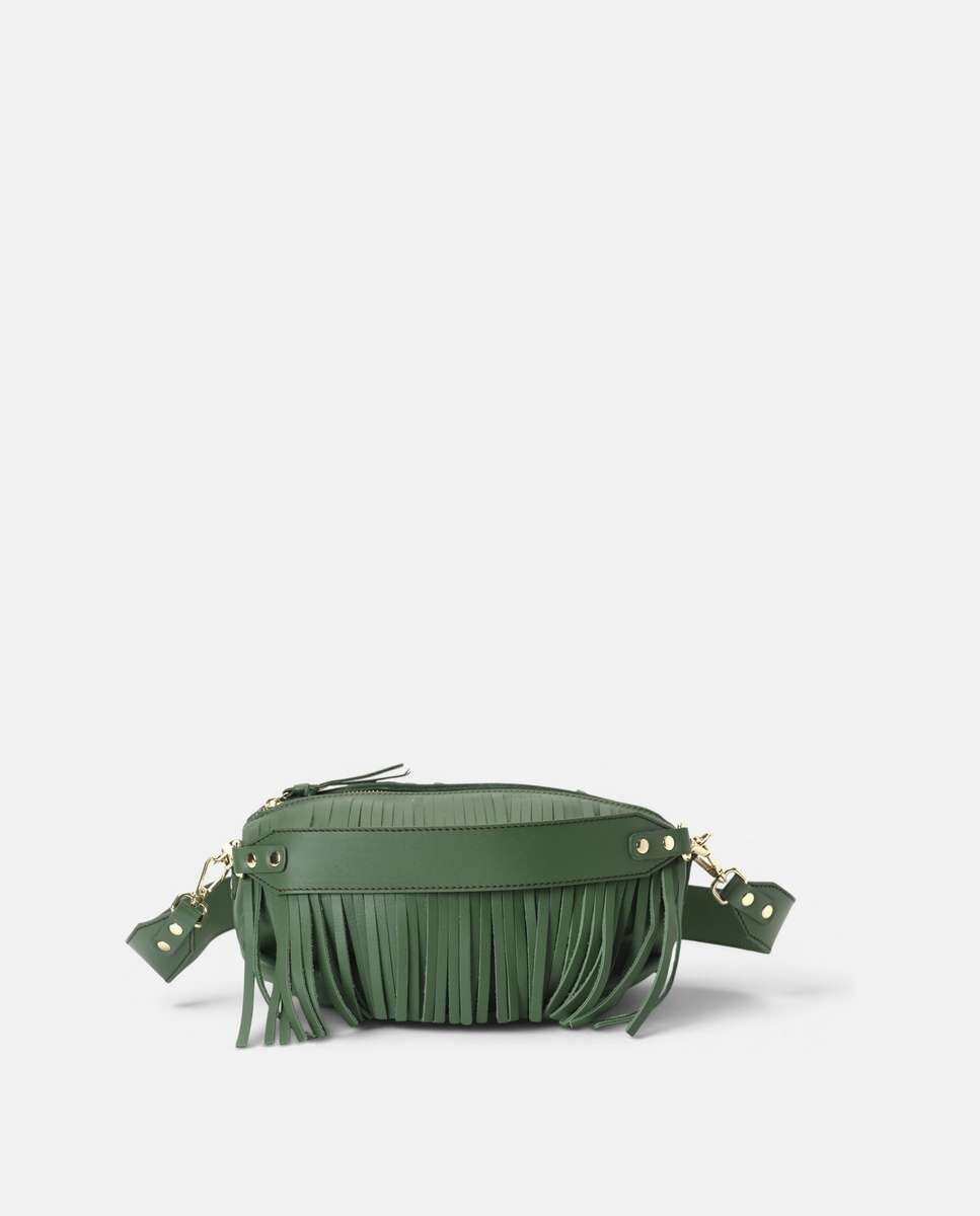 Bolso de hombro scott de piel mediano - Mercules - Verde Verde-3