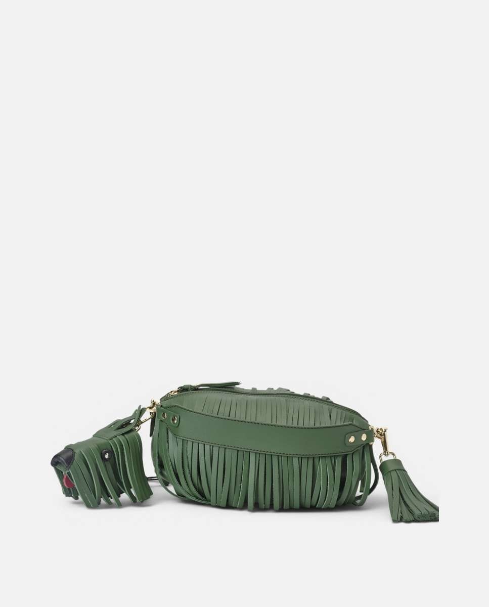 Bolso de hombro scott de piel mediano - Mercules - Verde Verde-4