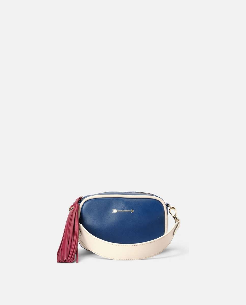 Bolso pequeño samba de piel pequeño - Mercules - Navy Navy-1