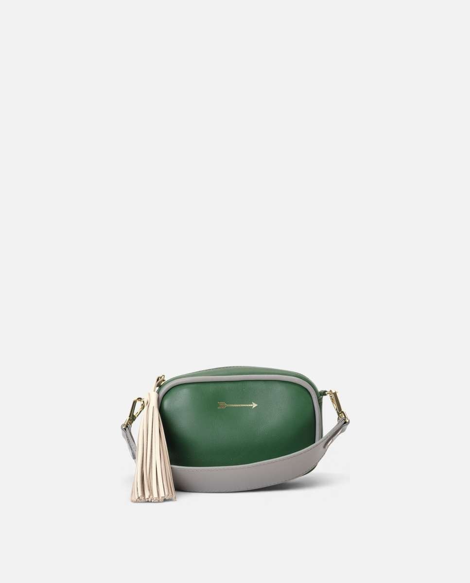 Bolso pequeño samba de piel pequeño - Mercules - Verde Verde-1
