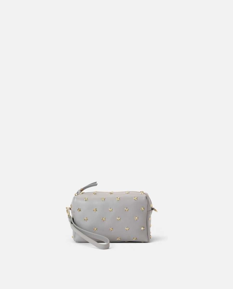 Bolso de hombro dixie de piel mediano - Mercules - Gris Gris-1