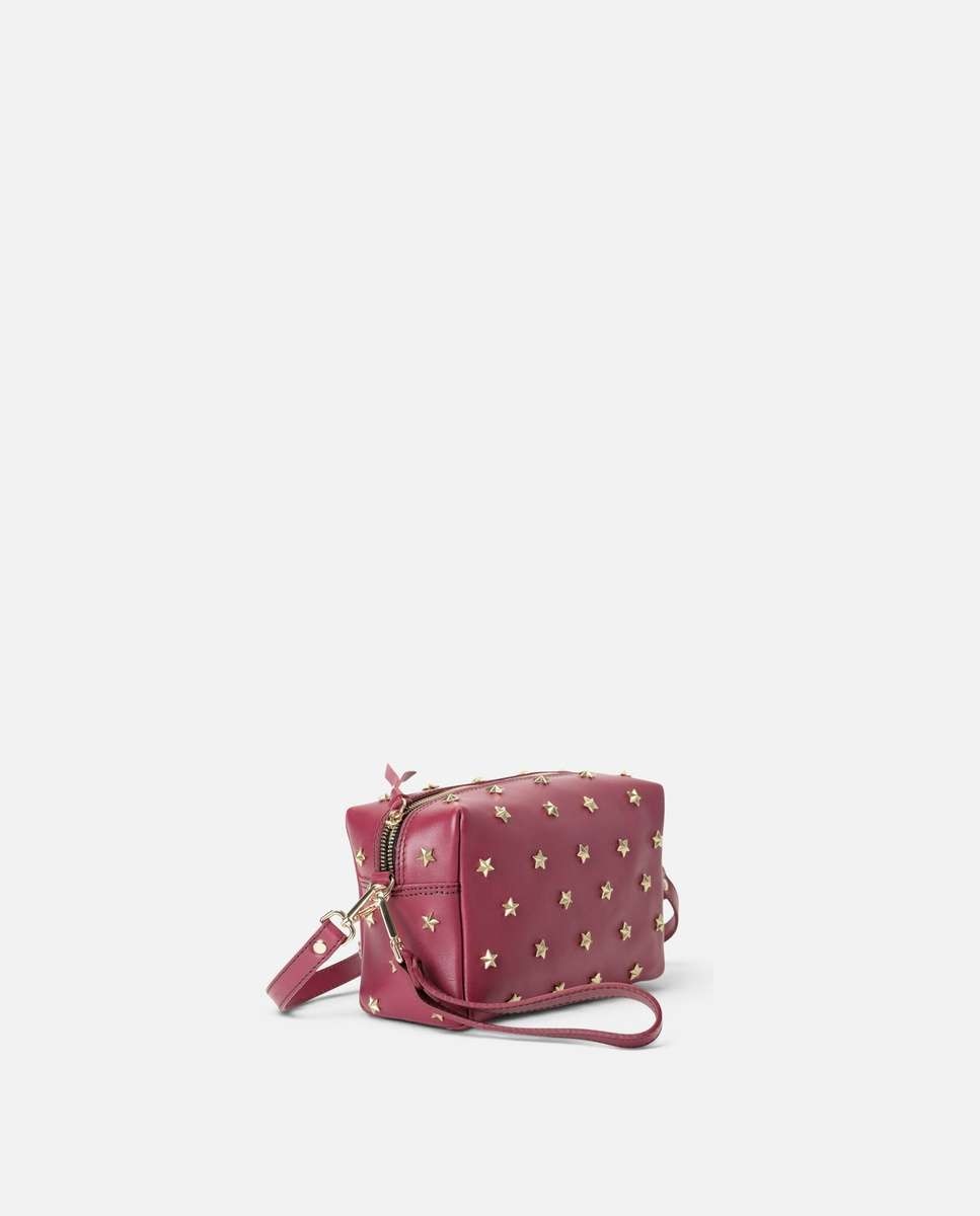 Bolso de hombro dixie de piel mediano - Mercules - Rojo Rojo-3