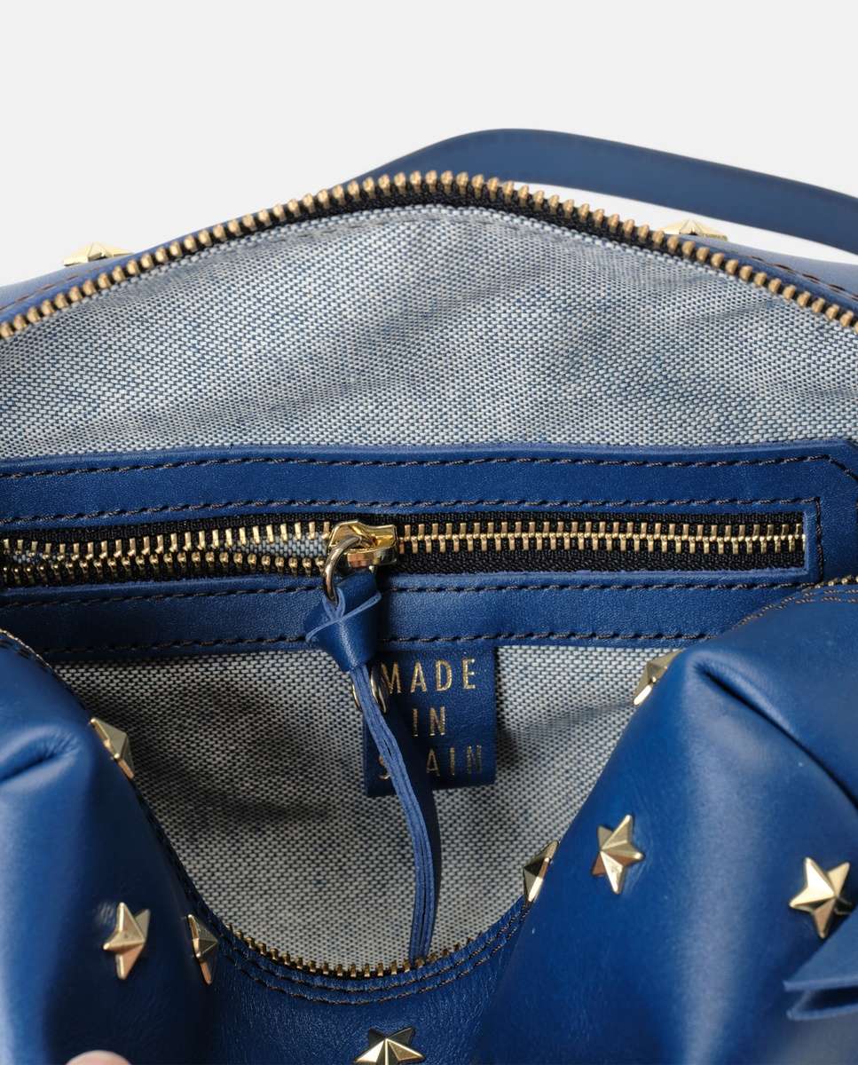 Bolso de hombro dixie de piel mediano - Mercules - Navy Navy-4