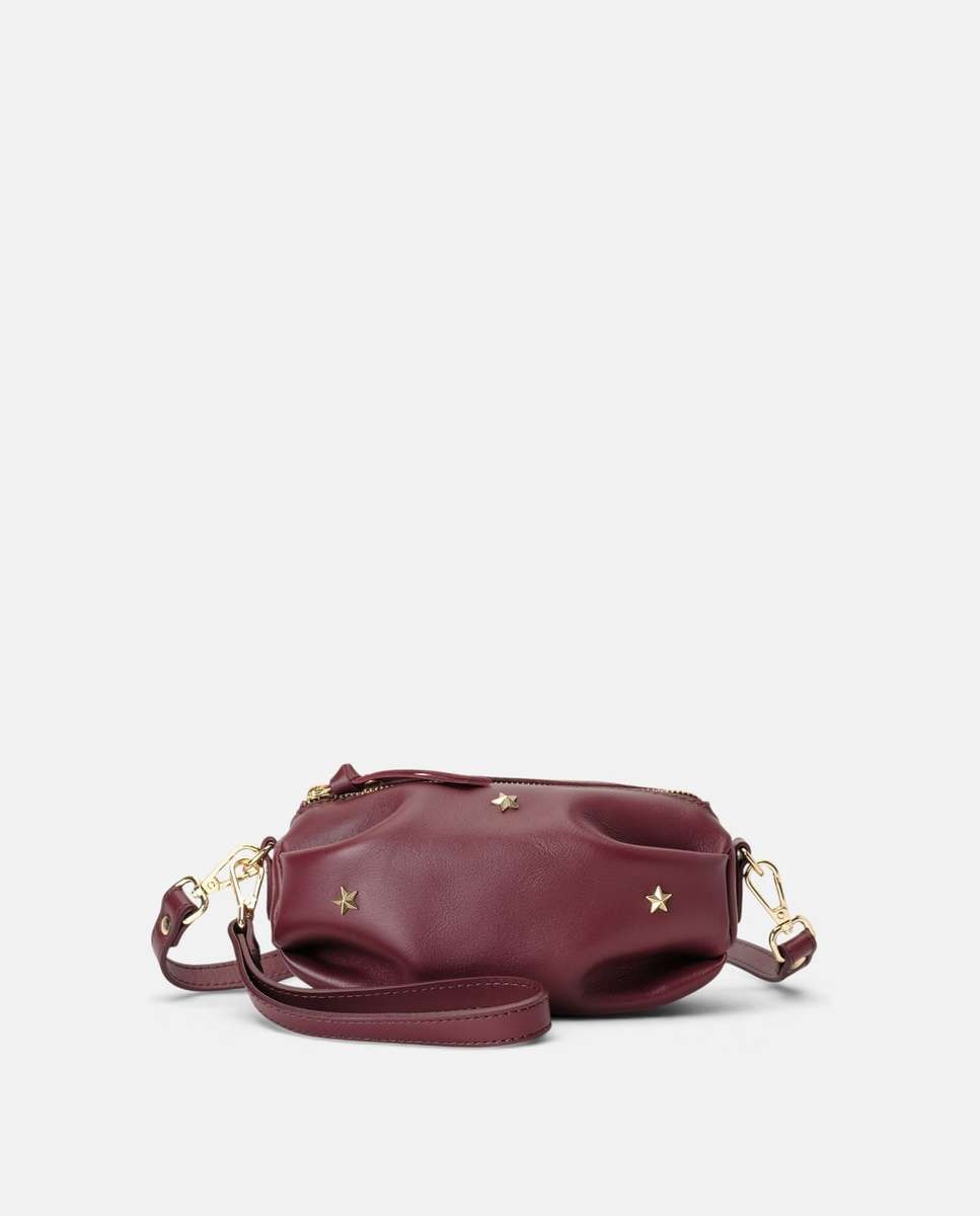 Imagen 0 de Bolso pequeño wasp de piel pequeño forma ovalada Burdeos