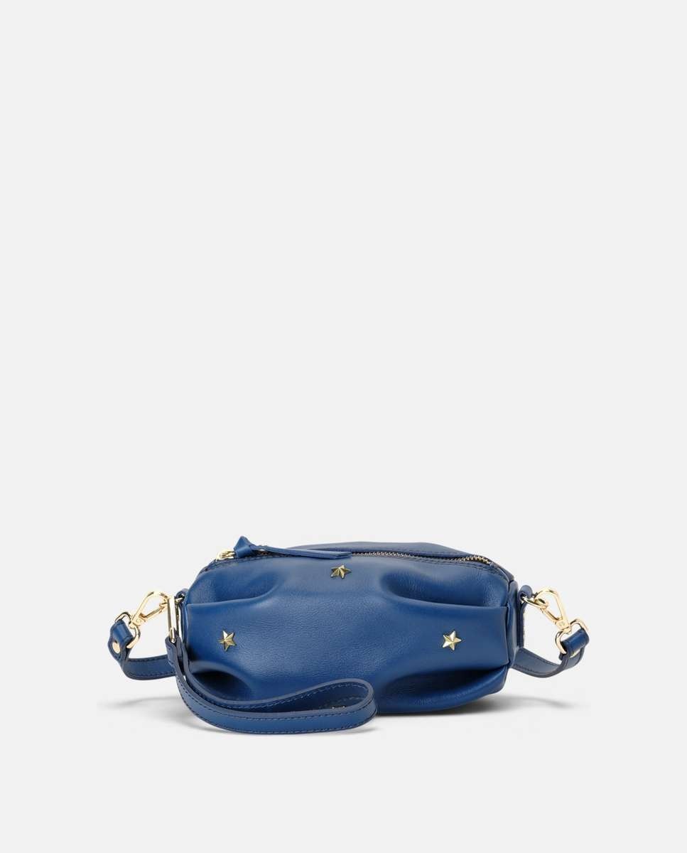 Imagen 0 de Bolso pequeño wasp de piel pequeño forma ovalada Navy
