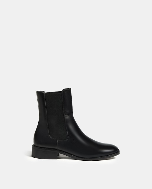 Imagen 0 de Botines de mujer tipo chelsey de piel