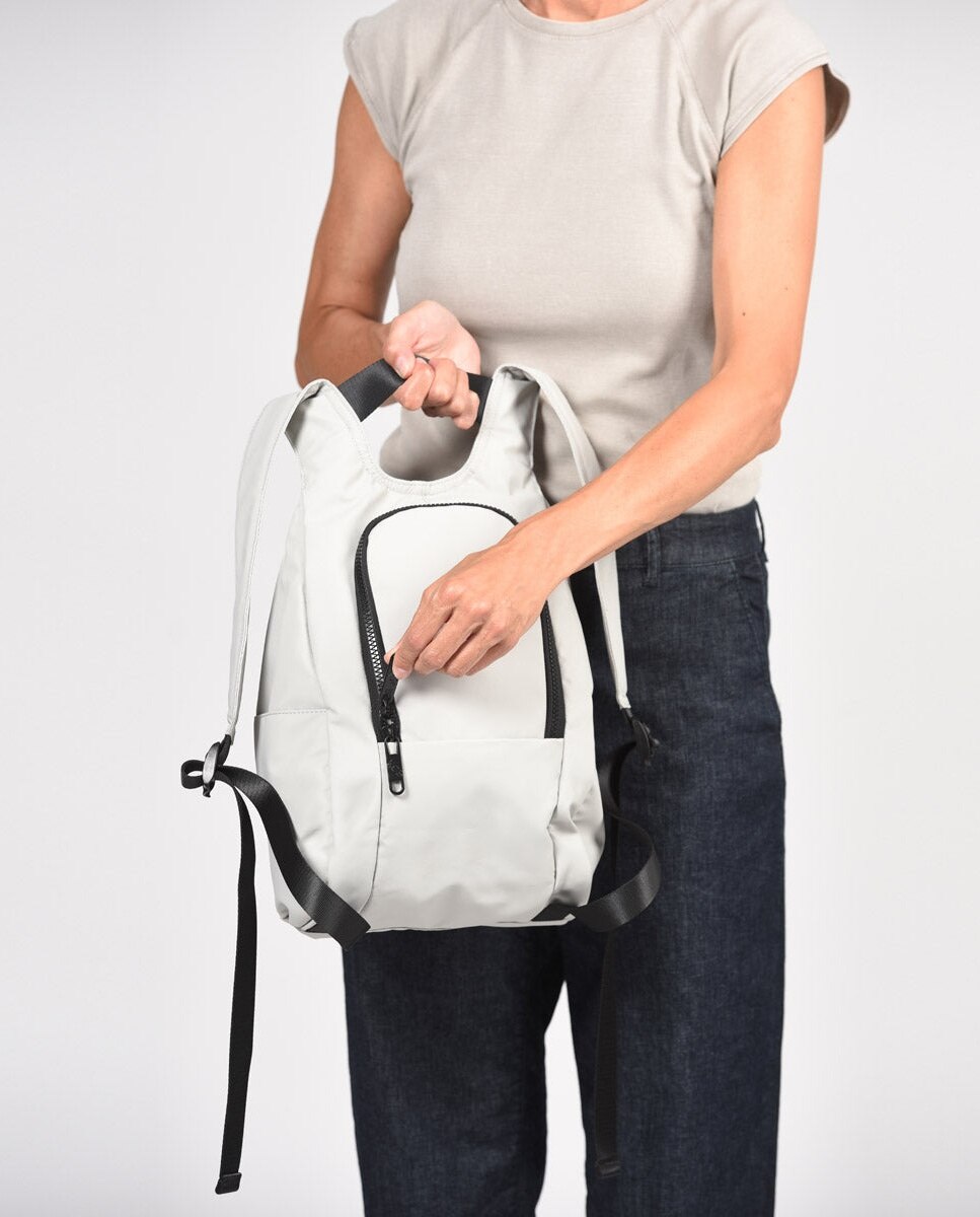 Mochila grande antirrobo kcb dual - Beige Beige-5