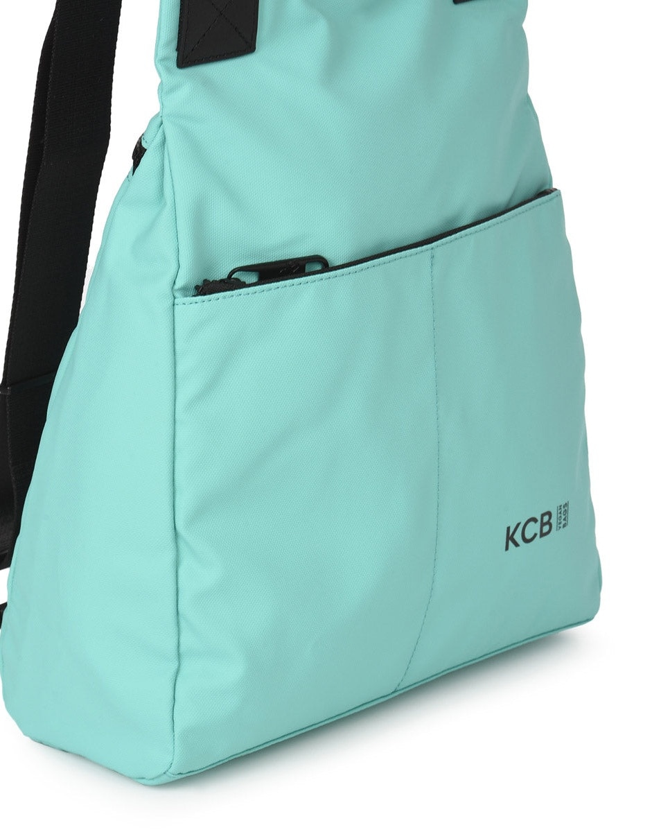 Mochila pequeña antirrobo kcb dual - Aguamarina Aguamarina-3