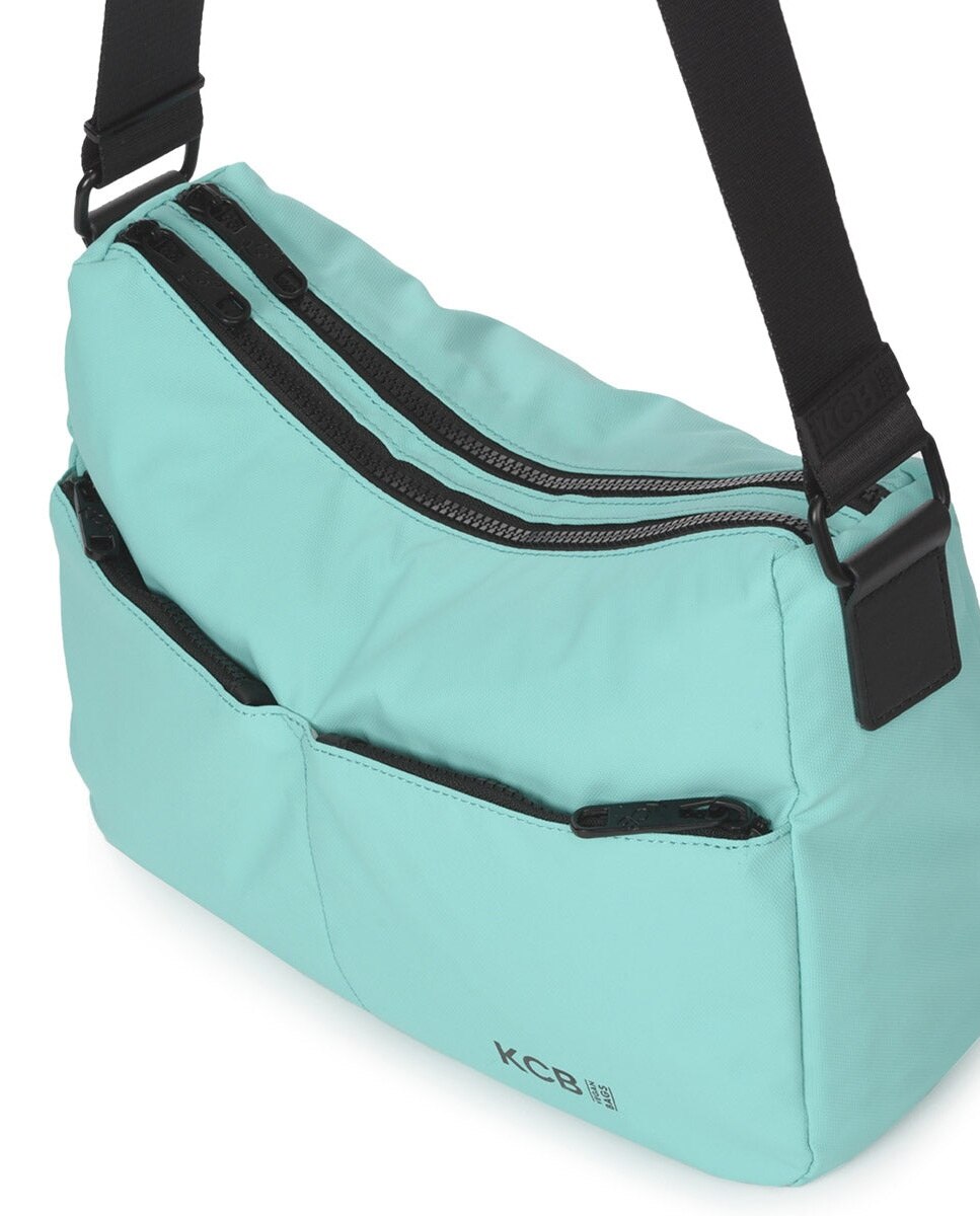 Bandolera grande kcb dual - Aguamarina Aguamarina-3
