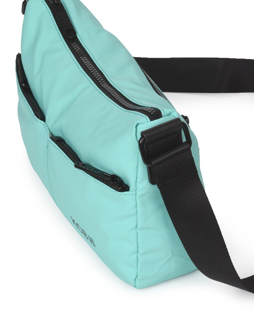 Bandolera pequeña kcb dual - Aguamarina Aguamarina-3