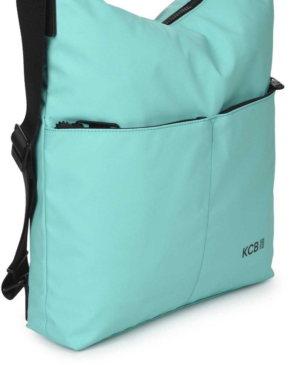 Bolso de hombro mochila kcb dual - Aguamarina Aguamarina-3