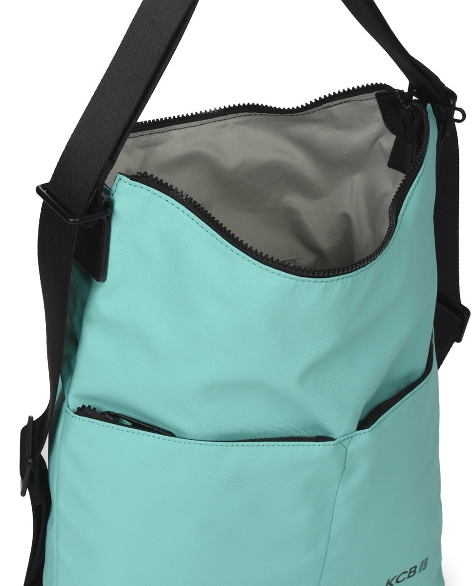 Bolso de hombro mochila kcb dual - Aguamarina Aguamarina-4