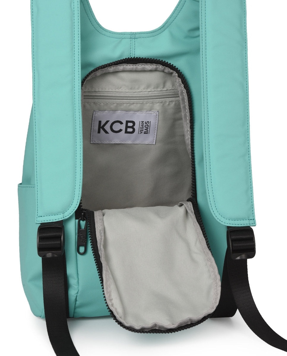 Mochila grande antirrobo kcb dual - Aguamarina Aguamarina-4