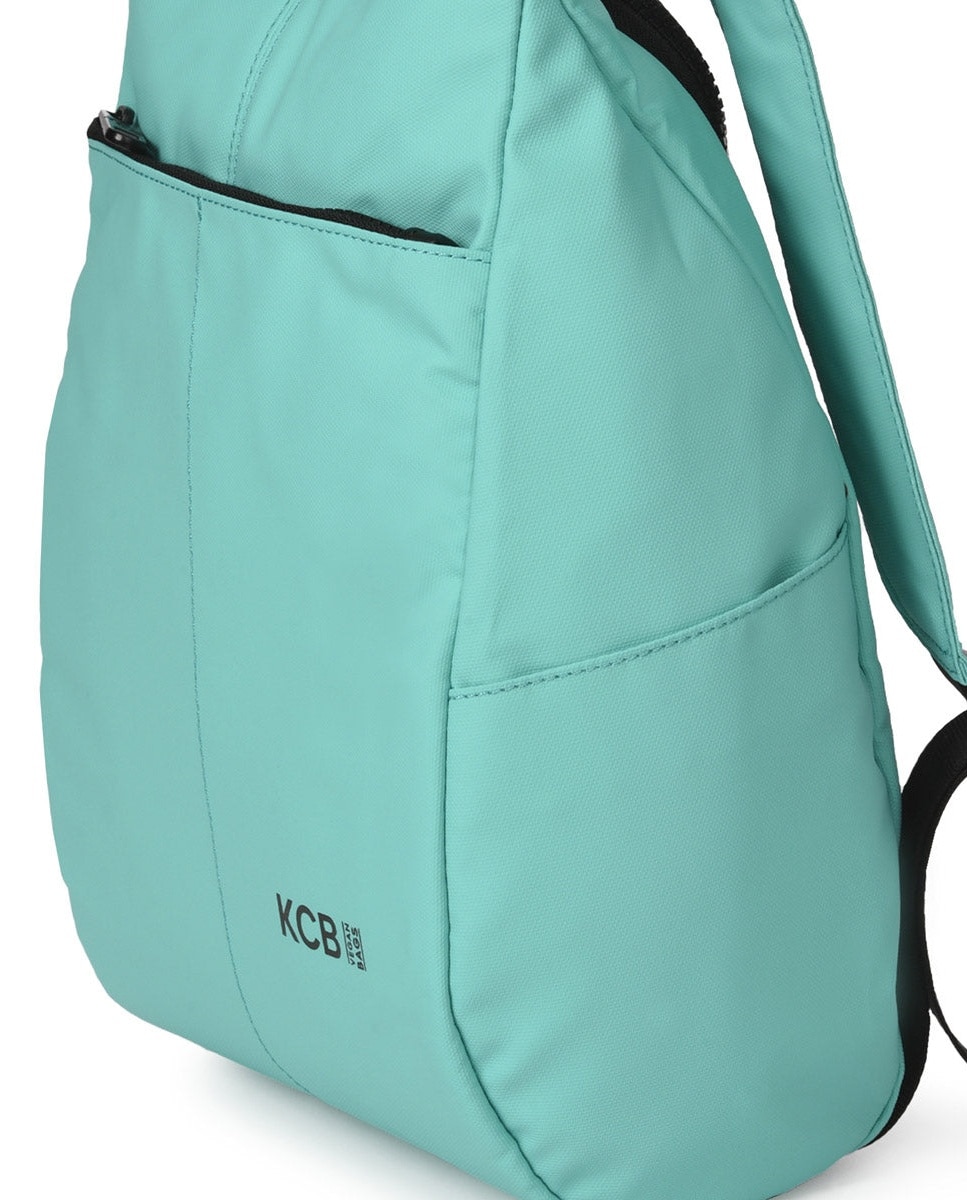 Mochila pequeña antirrobo kcb dual - Aguamarina Aguamarina-3