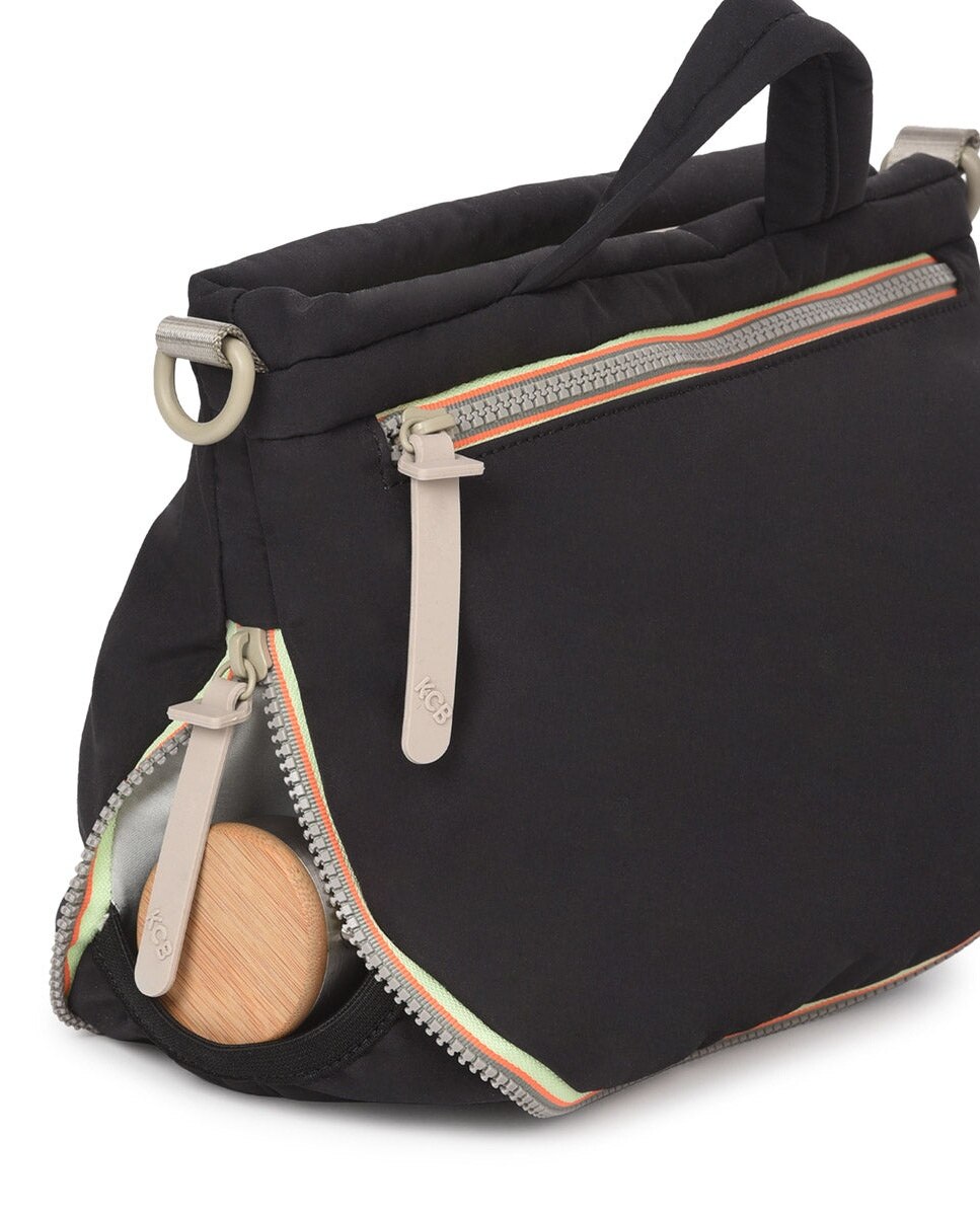 Bandolera grande kcb glow - Negro Negro-5
