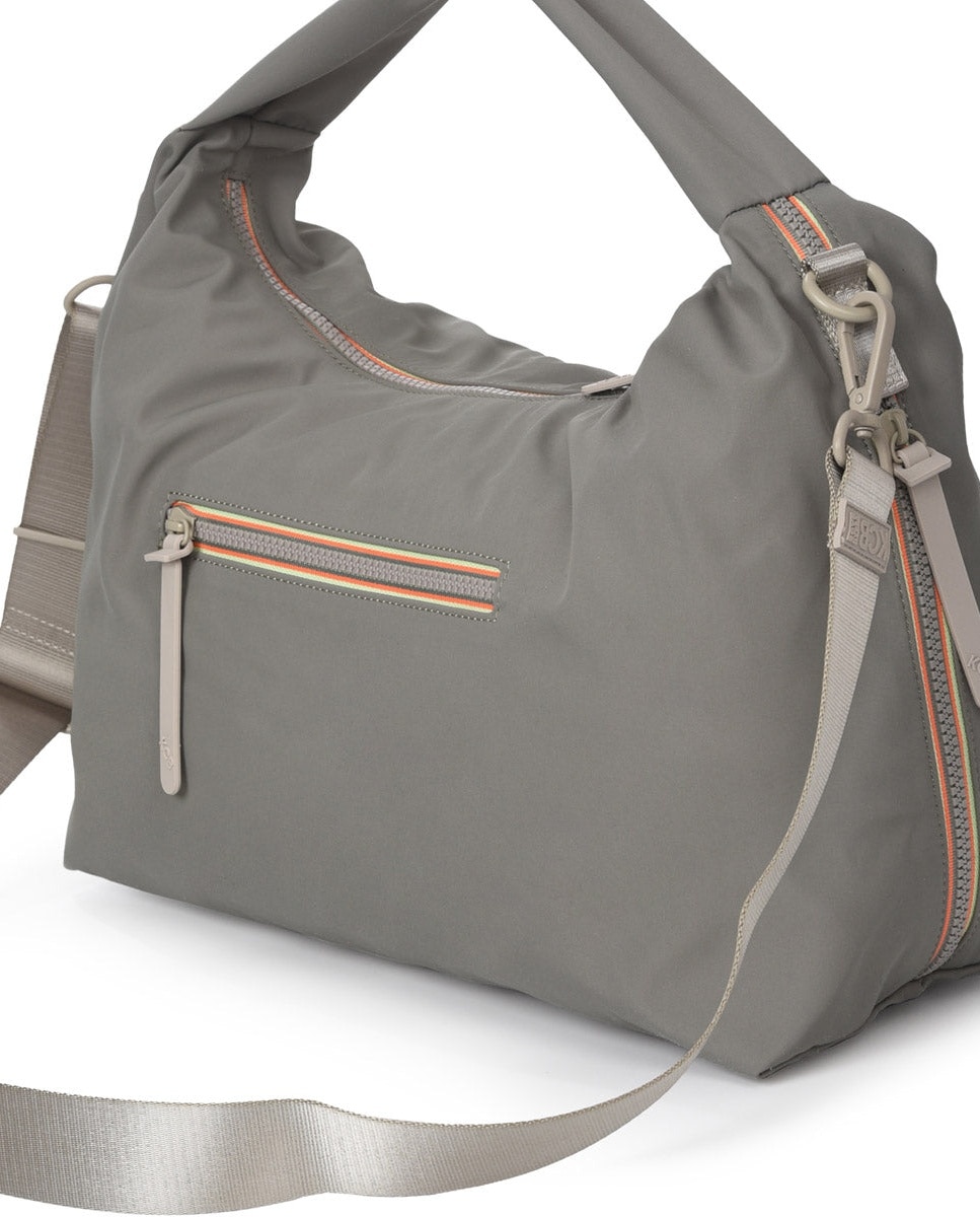 Bolso de hombro grande kcb glow - Gris Gris-2