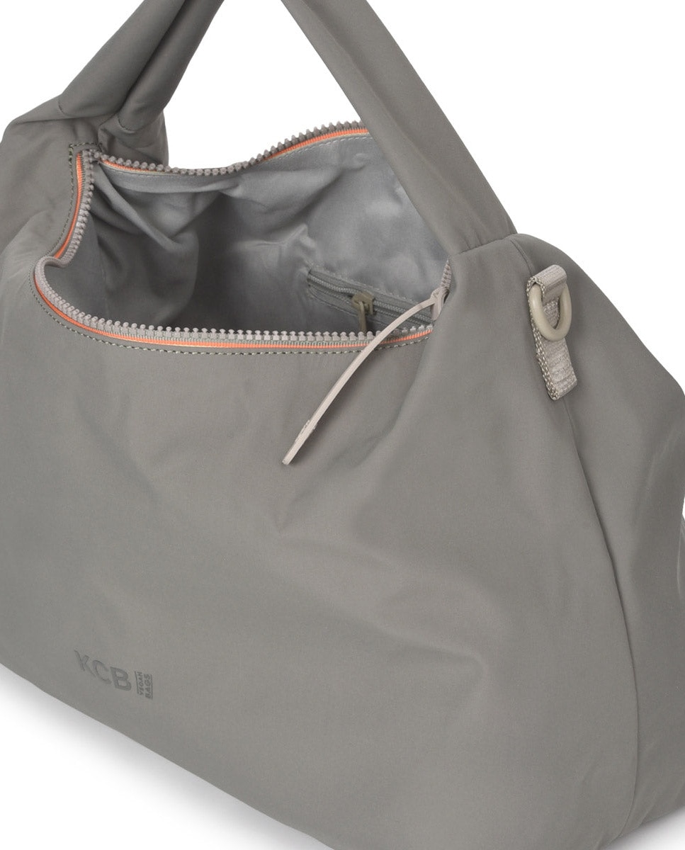 Bolso de hombro grande kcb glow - Gris Gris-4