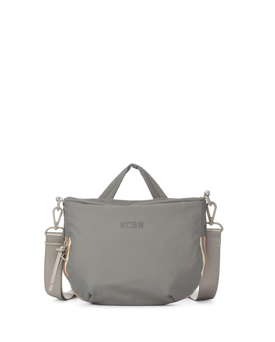 Bandolera pequeña kcb glow - Gris Gris-1