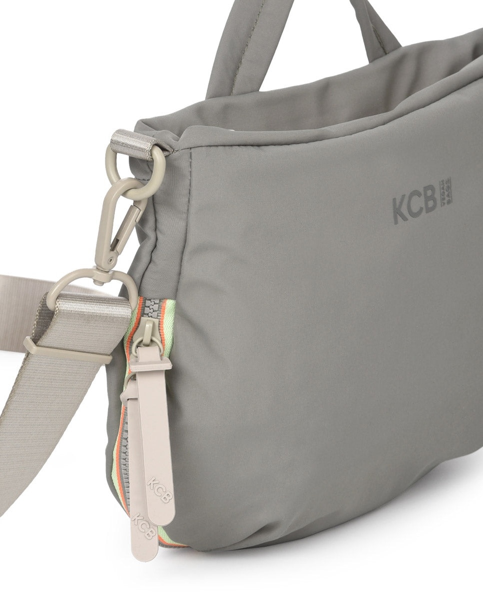 Bandolera pequeña kcb glow - Gris Gris-3