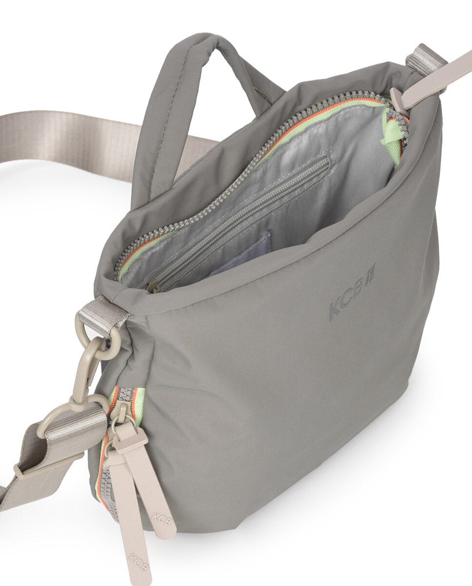 Bandolera pequeña kcb glow - Gris Gris-4