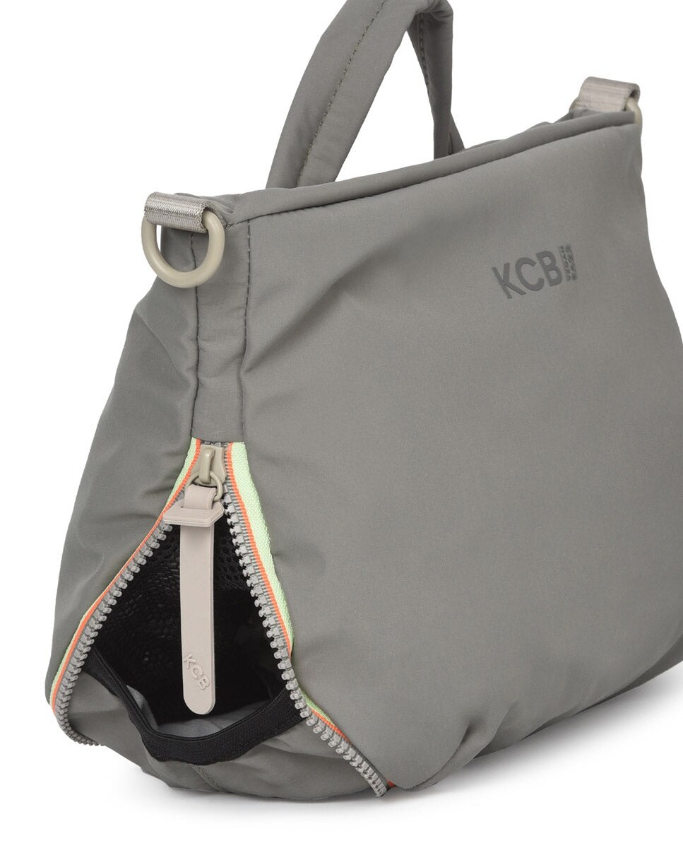Bandolera pequeña kcb glow - Gris Gris-5