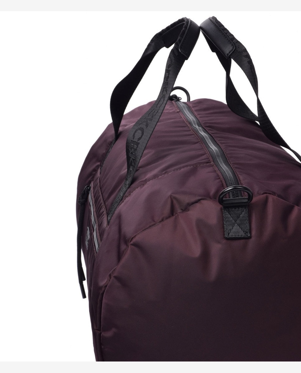 Bolsa de gimnasio puffy grande color vino - Kcb - Morado Morado-8
