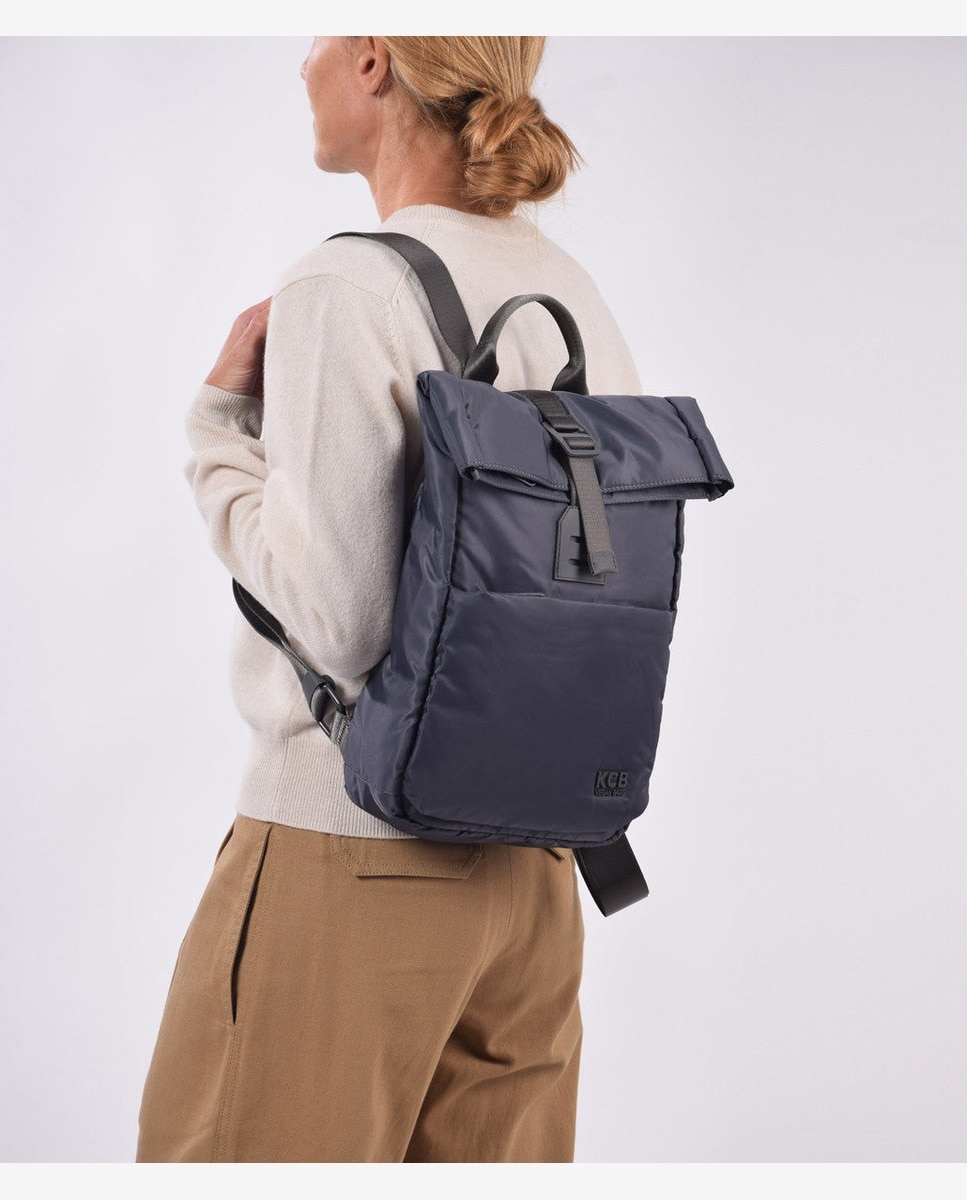 Mochila de mujer hook pequeña color azul - Kcb - Azul marino Azul marino-3