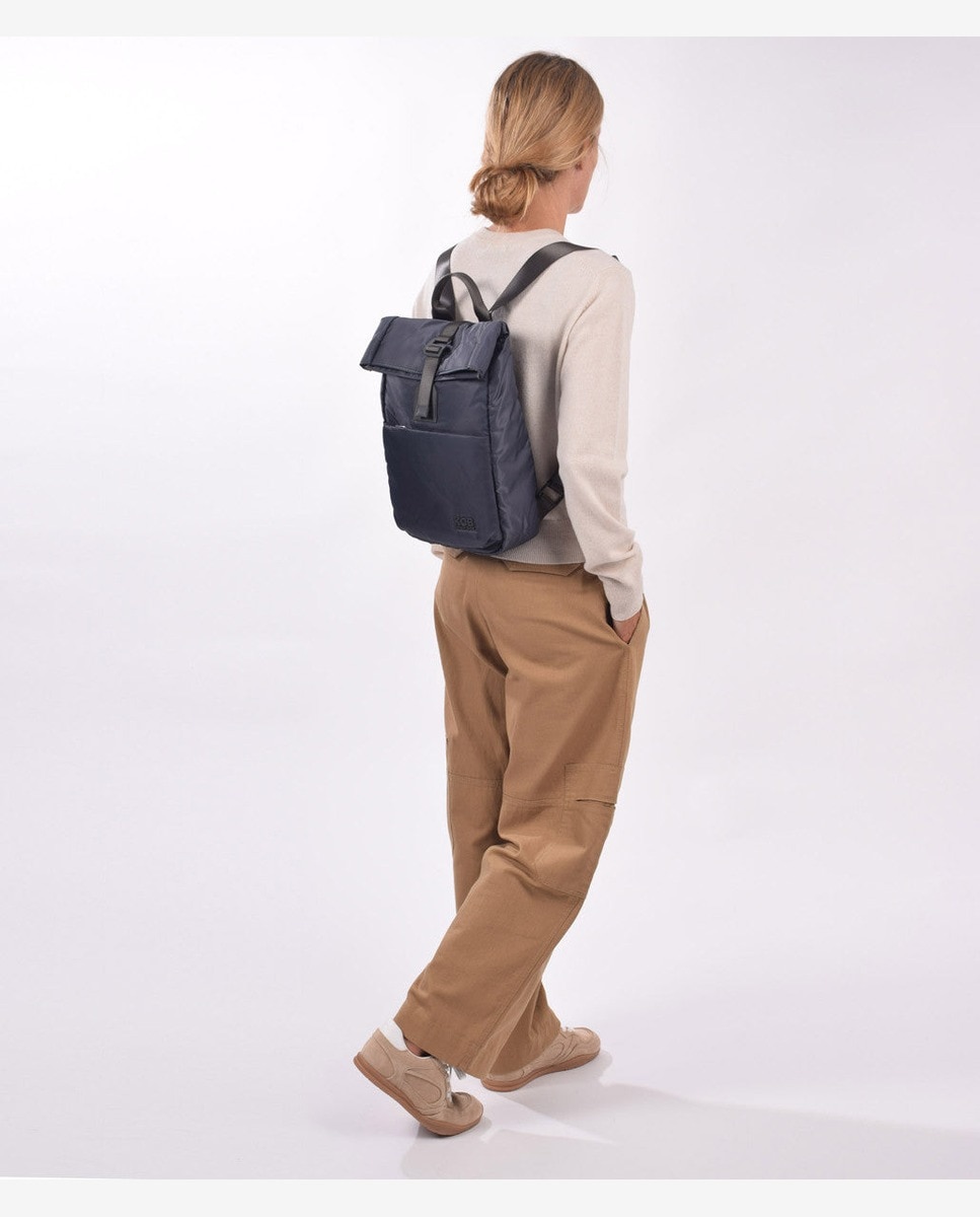 Mochila de mujer hook pequeña color azul - Kcb - Azul marino Azul marino-4