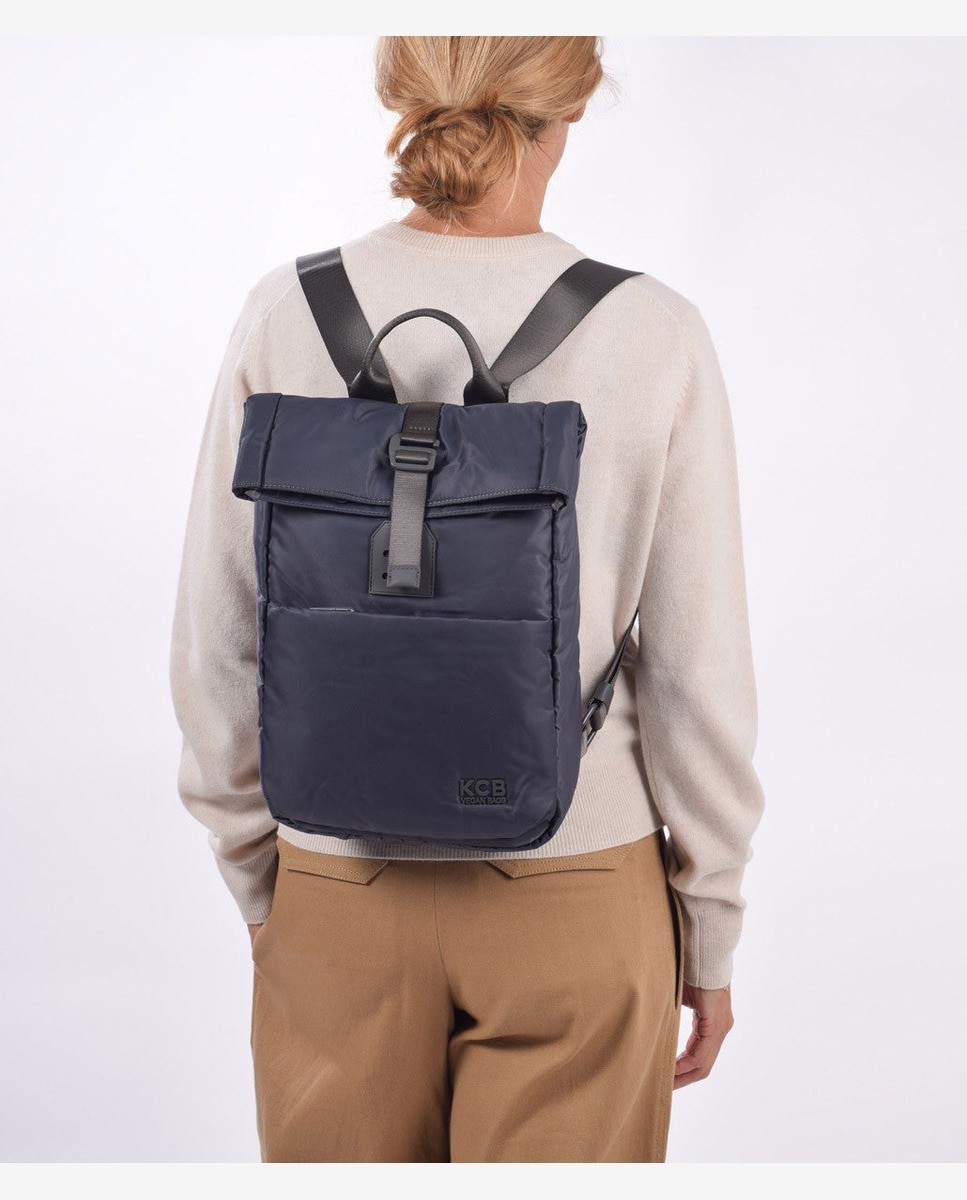 Mochila de mujer hook pequeña color azul - Kcb - Azul marino Azul marino-5