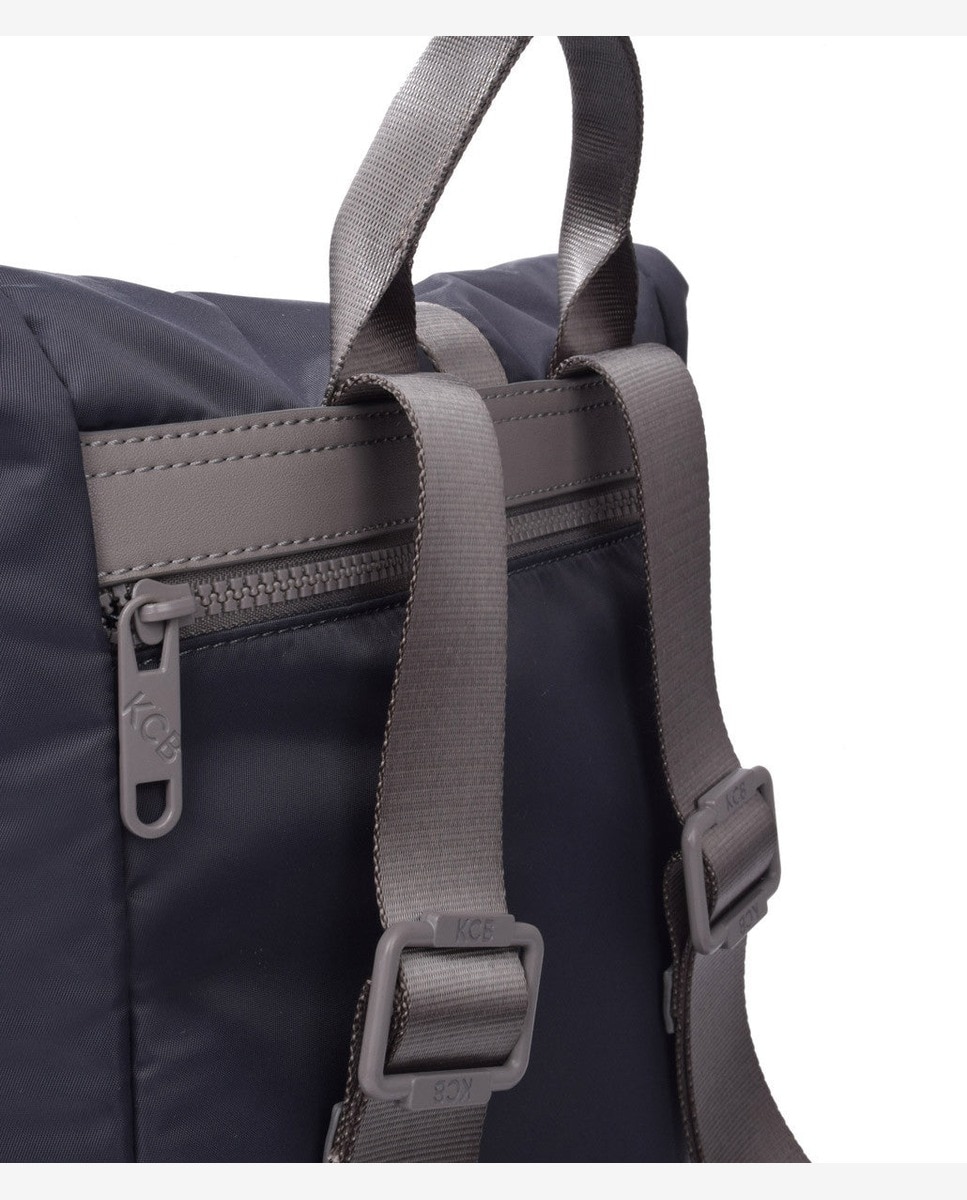 Mochila de mujer hook pequeña color azul - Kcb - Azul marino Azul marino-6