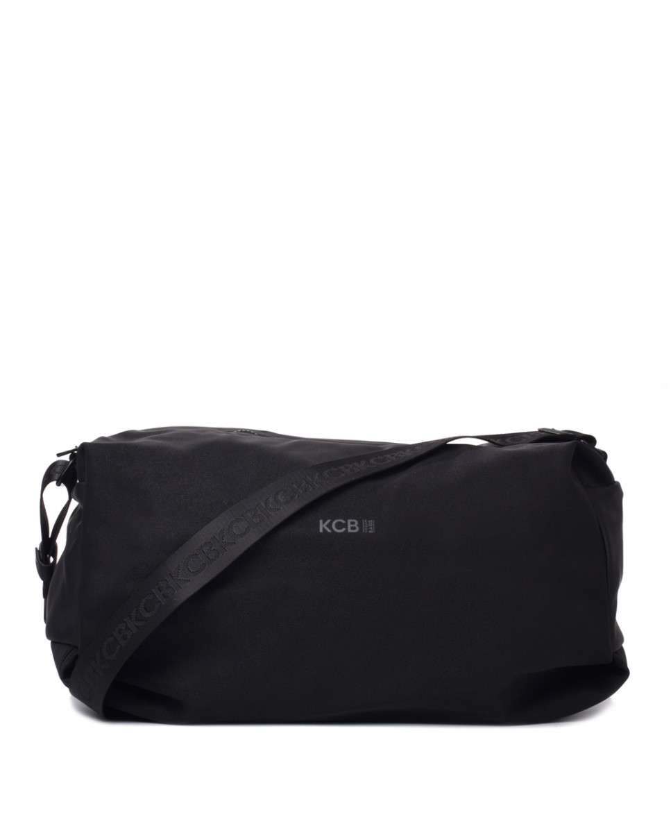 Bolso de hombro grande con cremallera en - Kcb - Negro Negro-1