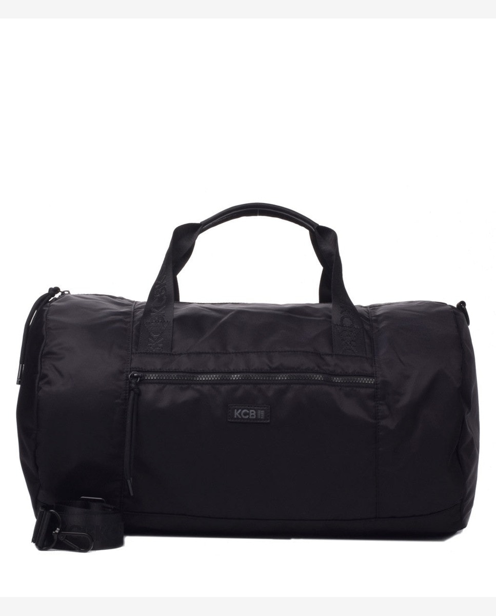 Bolsa de gimnasio puffy grande color - Kcb - Negro Negro-1