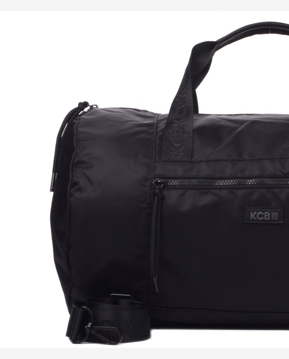 Bolsa de gimnasio puffy grande color - Kcb - Negro Negro-3