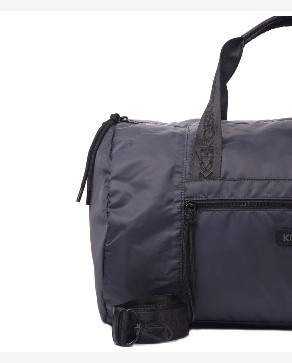Bolsa de gimnasio puffy grande color azul - Kcb - Azul marino Azul marino-2
