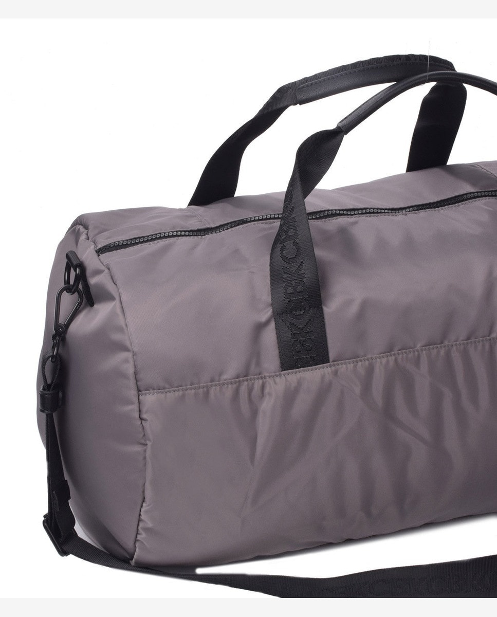 Bolsa de gimnasio puffy grande color - Kcb - Gris Gris-4