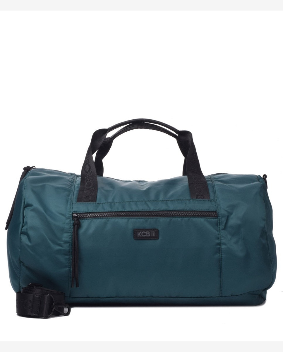 Bolsa de gimnasio puffy grande color petróleo - Kcb - Azul Azul-1