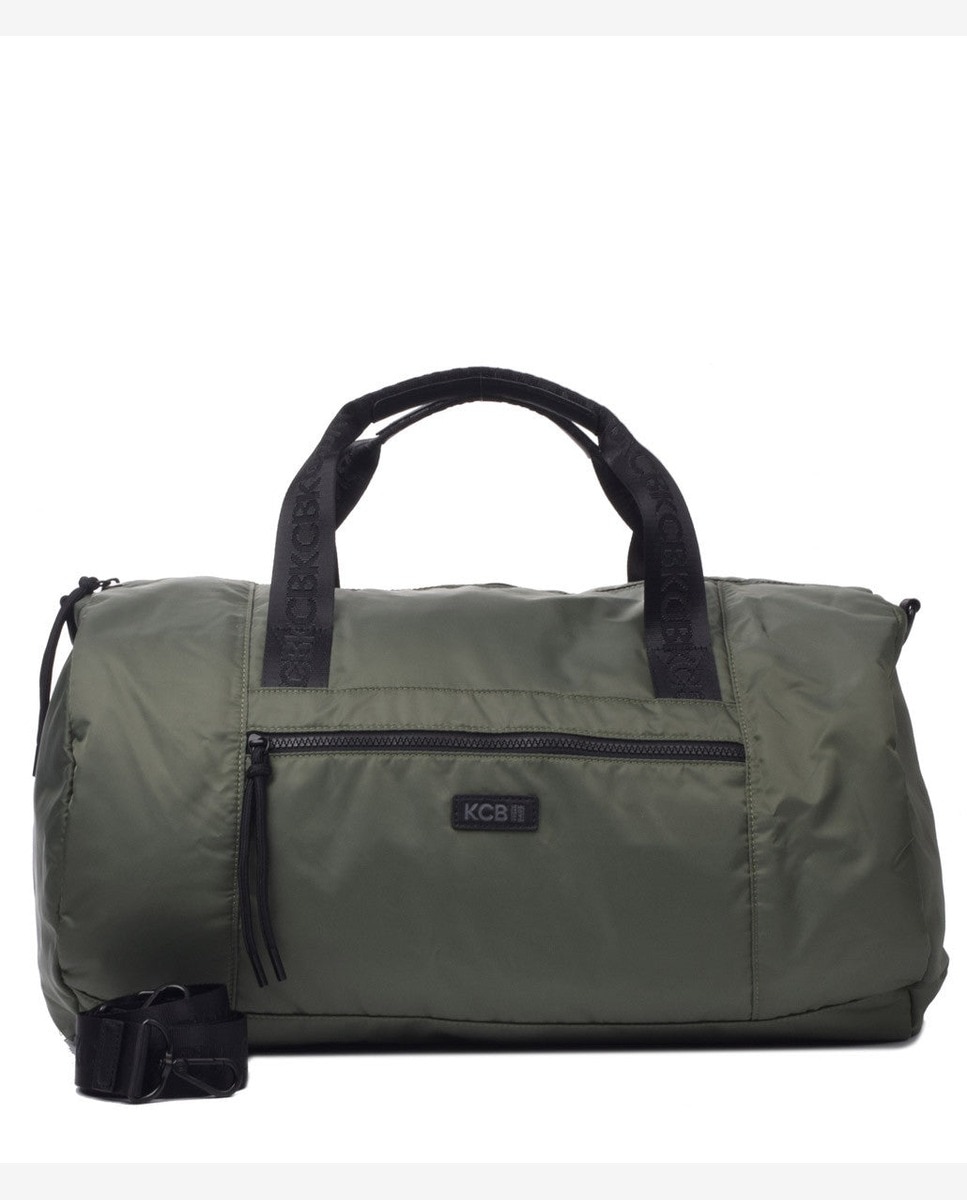 Bolsa de gimnasio puffy grande color khaki - Kcb - Kaki Kaki-1
