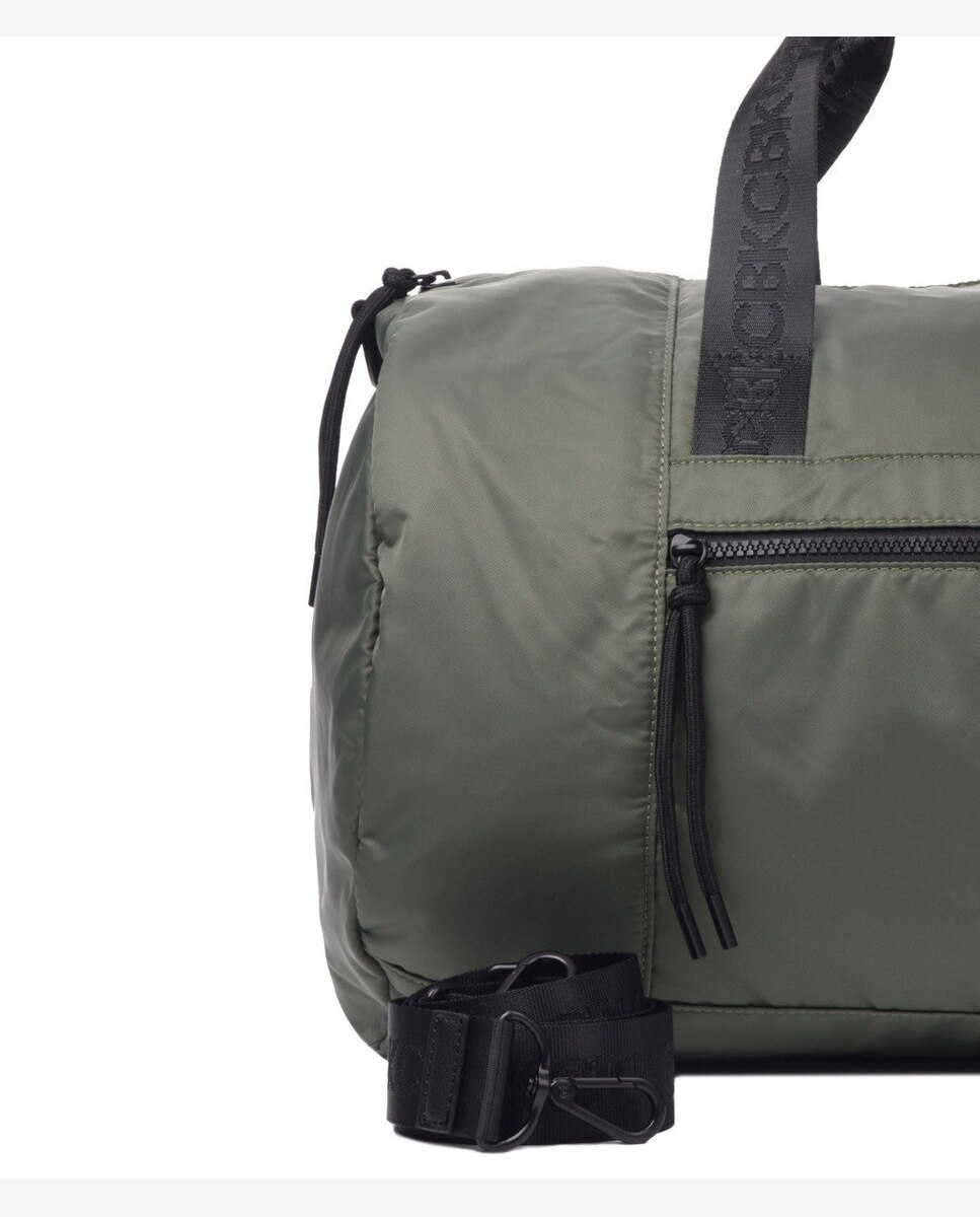 Bolsa de gimnasio puffy grande color khaki - Kcb - Kaki Kaki-3
