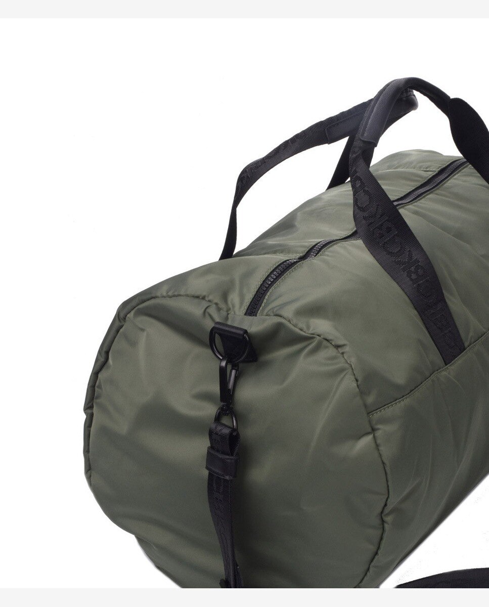 Bolsa de gimnasio puffy grande color khaki - Kcb - Kaki Kaki-4
