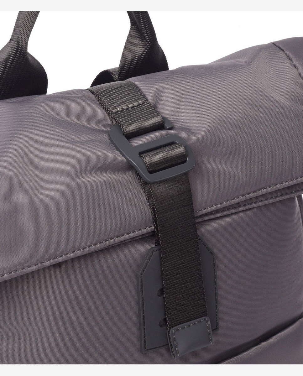 Mochila hook grande color - Kcb - Gris Gris-3