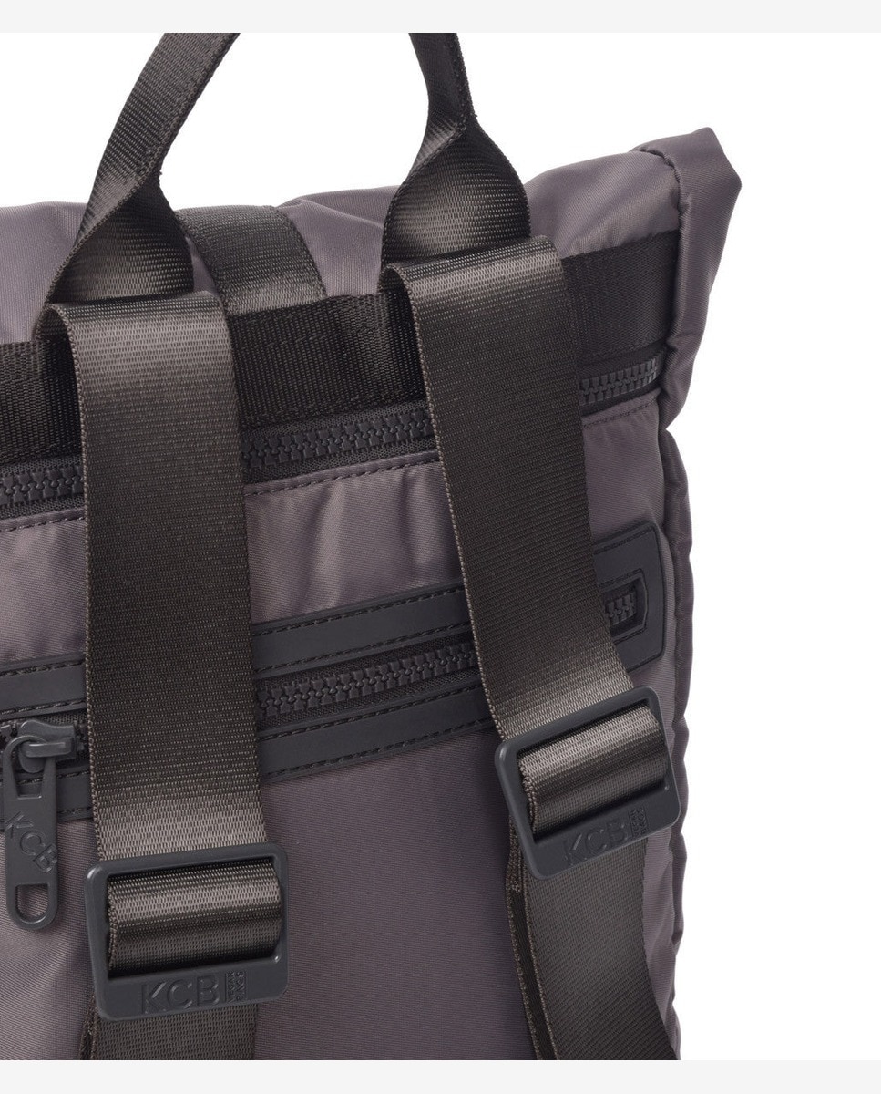 Mochila hook grande color - Kcb - Gris Gris-2