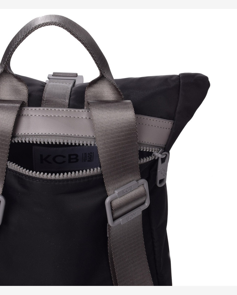 Mochila de mujer hook pequeña color - Kcb - Negro Negro-3