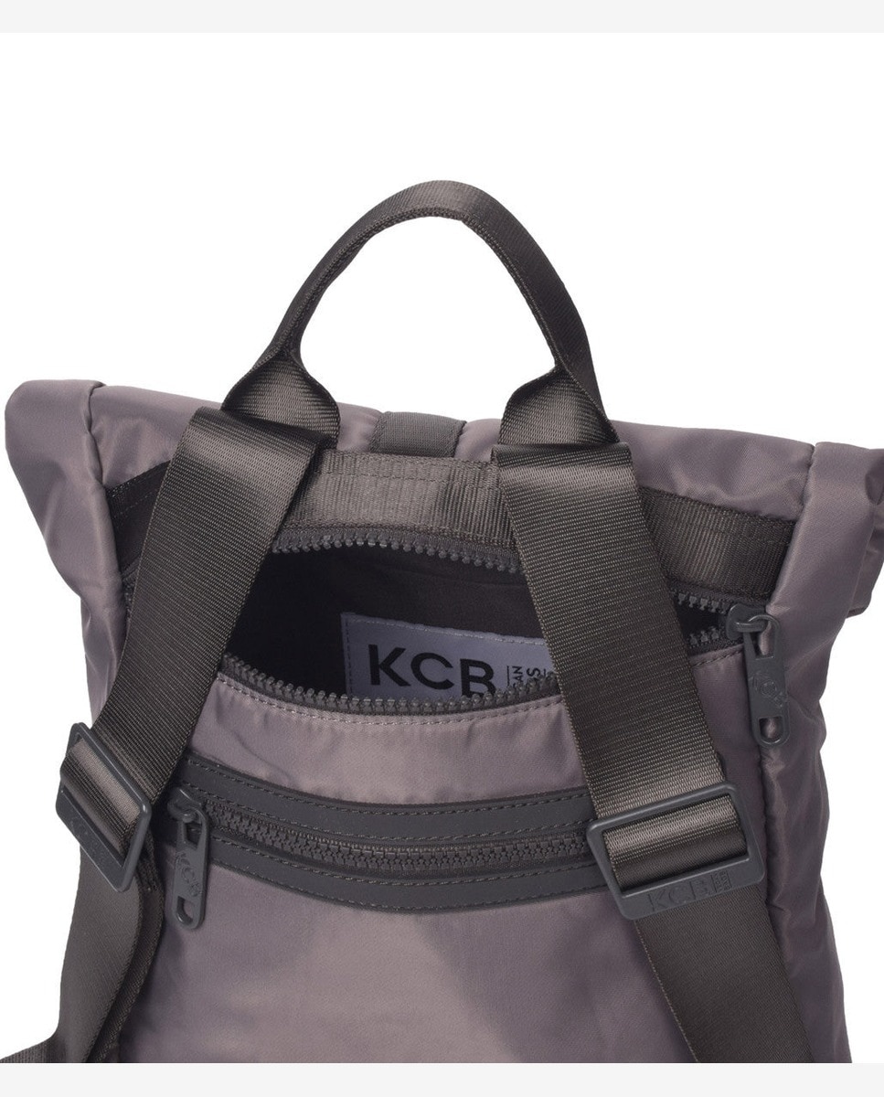 Mochila hook pequeña color - Kcb - Gris Gris-4