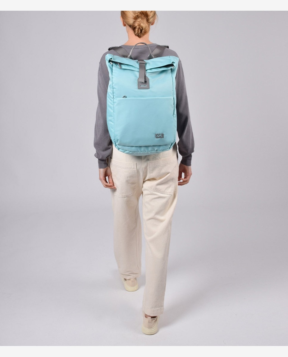 Mochila de mujer hook grande color cielo - Kcb - Azul claro Azul claro-4