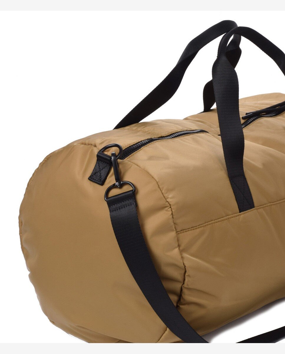 Bolsa de gimnasio puffy grande color ocre - Kcb - Camel Camel-7