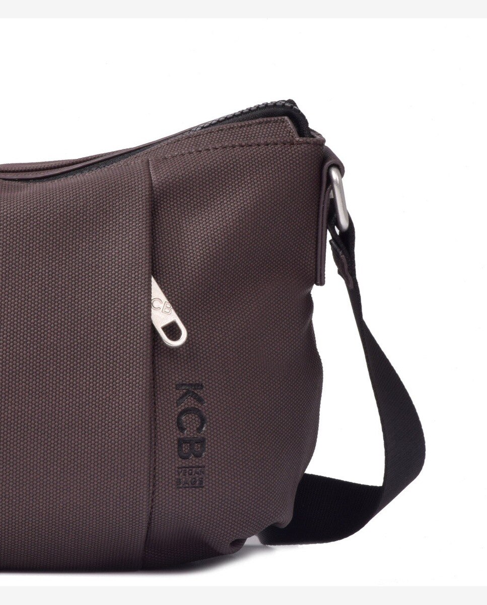 Bandolera pequeña kcb strong - Marrón oscuro Marrón oscuro-4