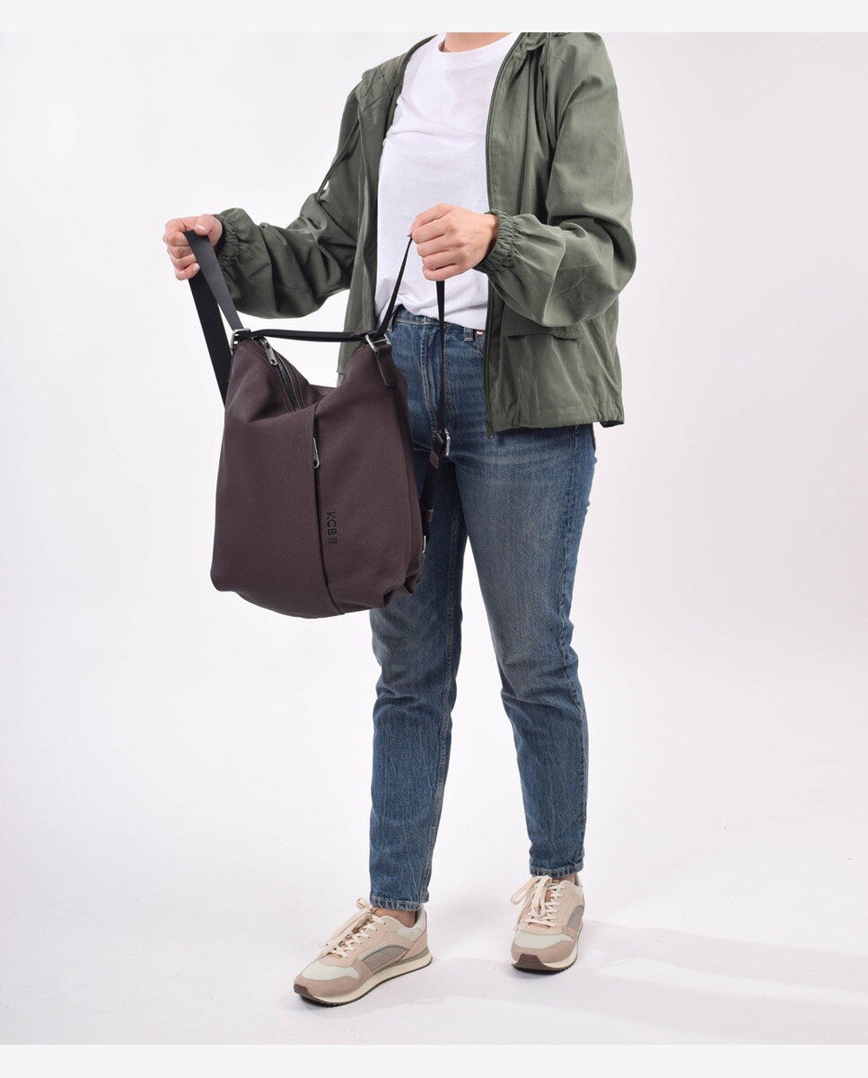 Bolso-mochila kcb strong - Marrón oscuro Marrón oscuro-3