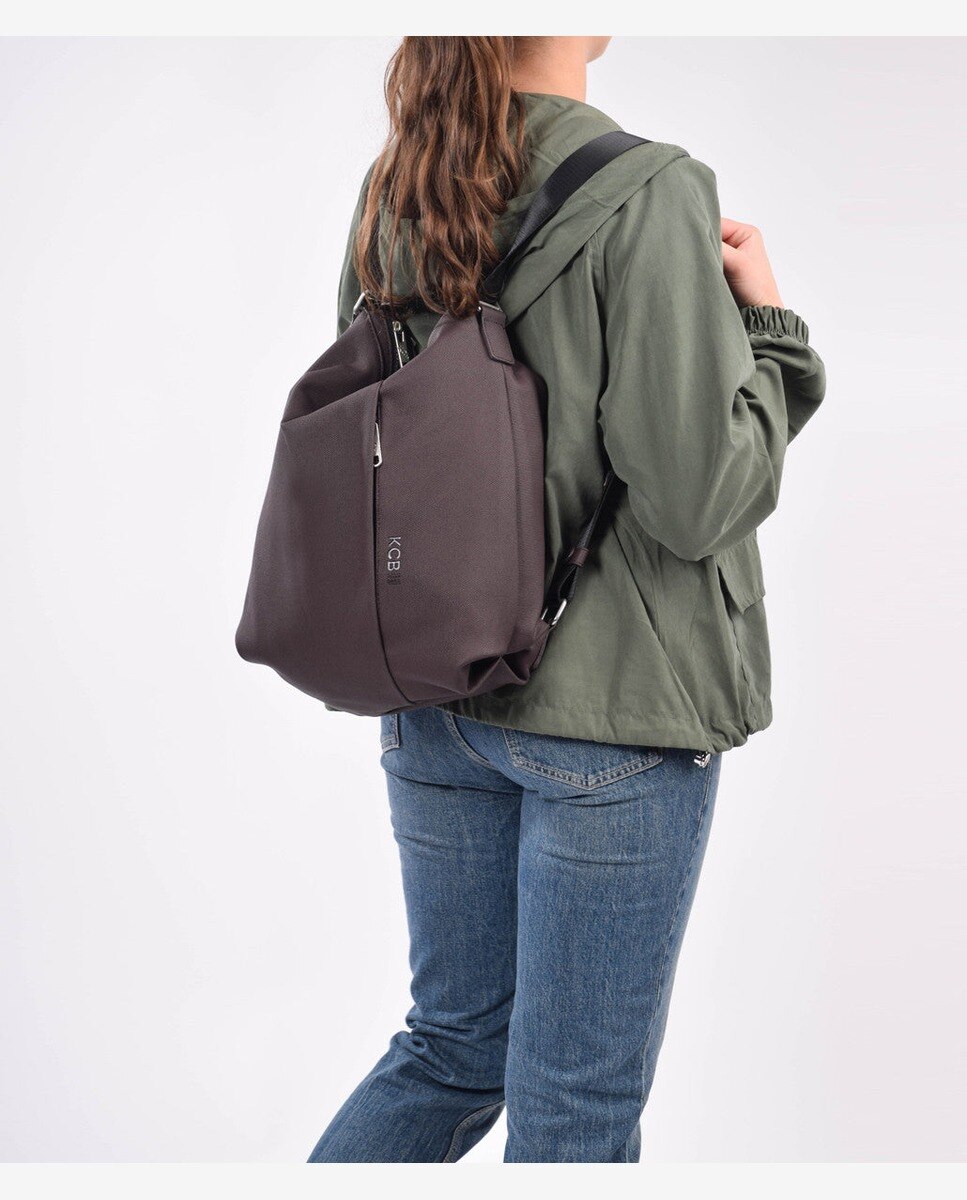 Bolso-mochila kcb strong - Marrón oscuro Marrón oscuro-5