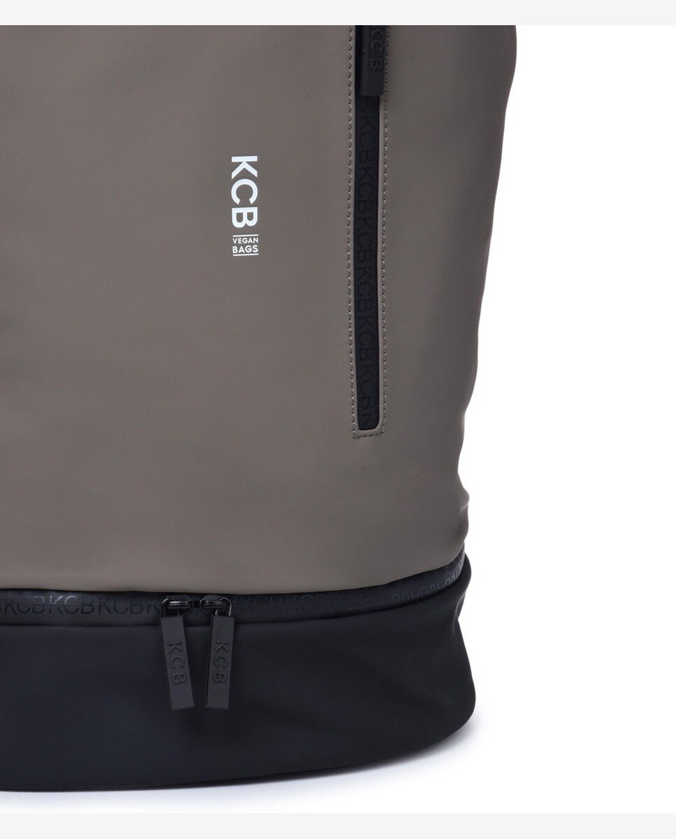 Mochila antirrobo base grande color - Kcb - Gris Gris-3
